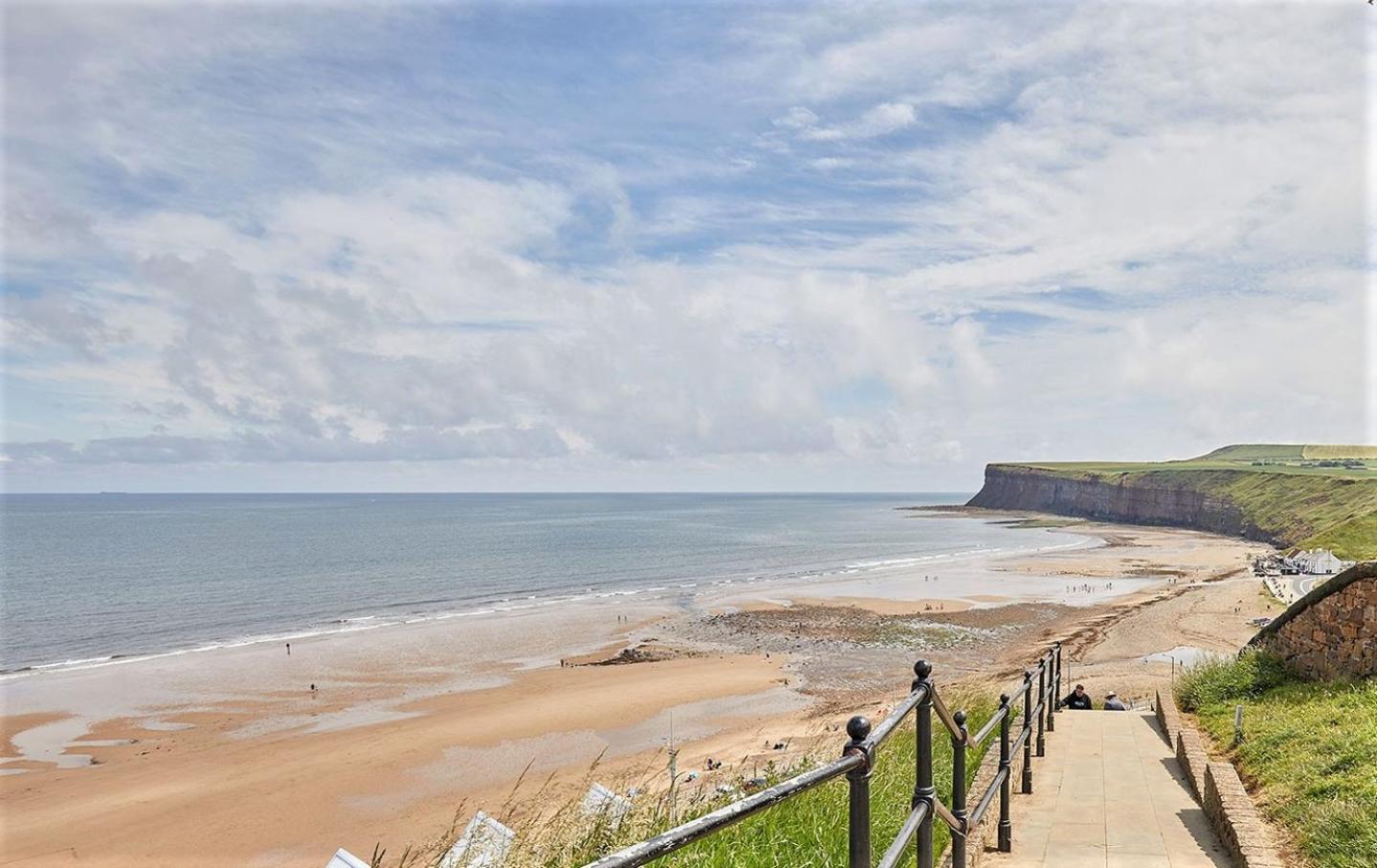 Sandside Beachfront Cottage Perfectly Saltburn Dış mekan fotoğraf